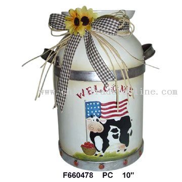 Polyresin Country Canteen Deco