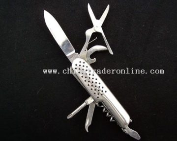 Metal Handle Multi-functional Kinfe