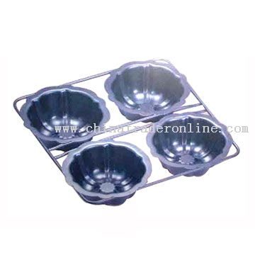 4 Cup Cake Pan
