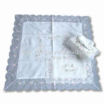 Embroidered Table Linen