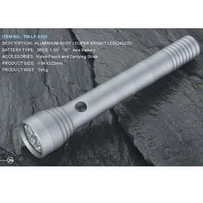 ALUMINIUM BODY / SUPER BRIGHT 24LED flashlights