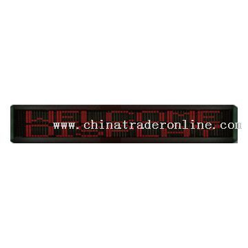 LED Indoor Moving Sign (Two Lines)
