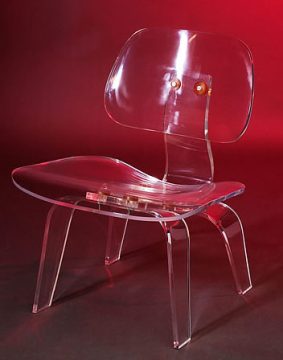 acrylic chair