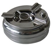 Stainless ashtray