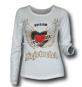 Ladies Long Sleeves T-shirt