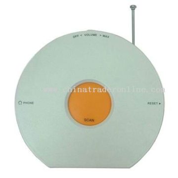 CD-shaped Radio