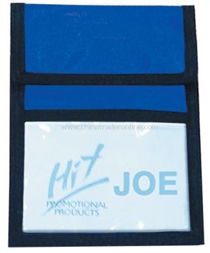 Nylon Neck Wallet Badge Holder