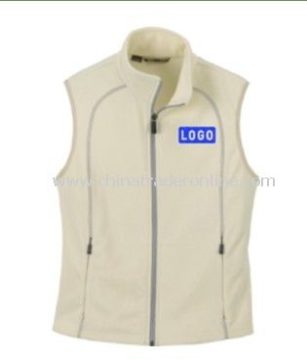 Ladies Recycled Fleece Full Zip Vest