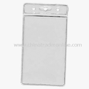 Vertical Jumbo Color Coded Badge Holders