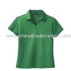 Ladies Dri-Mesh V-Neck Sport Shirt