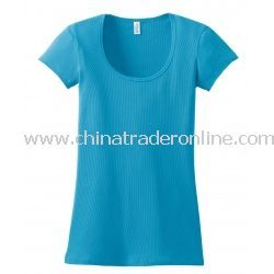 District Threads Junior Ladies 2x1 Scoop Tee