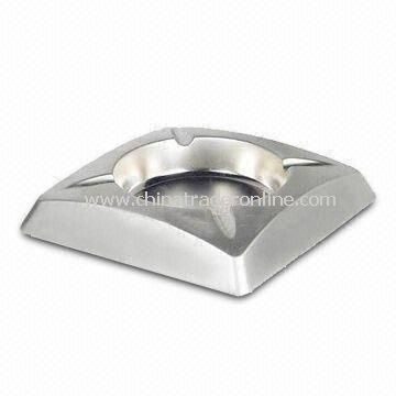 Ashtray, Stainless Steel, Customized Designs Welcomed