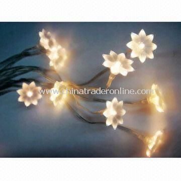 LED Waterproof String/Decoration Light with 110 or 220V Voltage, Suitable for Christmas/Festival Use
