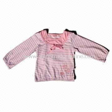 Kids T-Shirt, Made of 100% Cotton, Customers Designs and Logos are Accepted