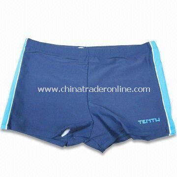 Boys Swimming Wear, Made of 82% Nylon and 18% Spandex