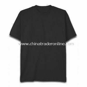 Mens Cotton T-shirt, Available in Various Colors with Various Sizes