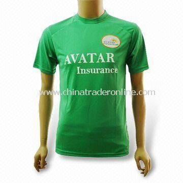 Mens T-shirt, Made of Cotton, Can be Made as Per Customers Requests