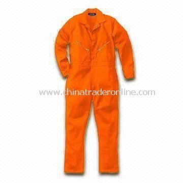 100% Cotton Coverall, OEM and ODM Orders are Welcome