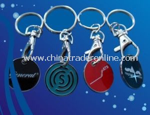 Metal Coin Keychains