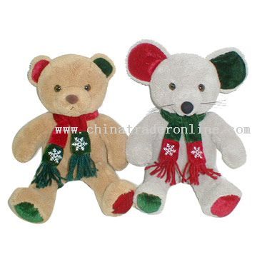 Christmas Bear & Mouse