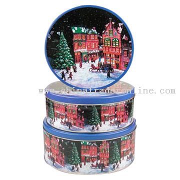 Christmas Tin Boxes