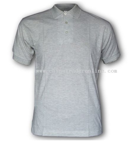 100% Cotton Jersey Fabric Polo T-shirt