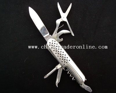 Metal Handle Multi-functional Kinfe