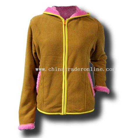 Ladies Compounded Polar Fleece Sweat shirts