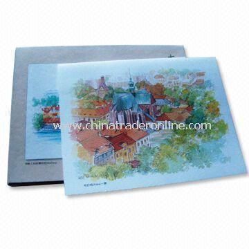 Greeting Cards, Available in Various Sizes and Designs, OEM Orders are Welcome