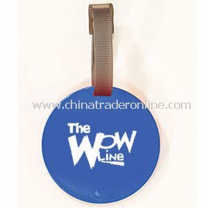 Round Luggage Tag