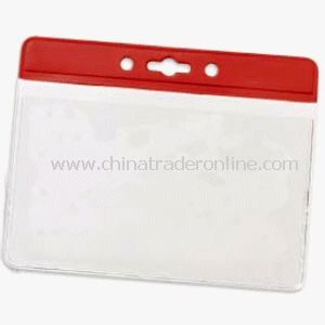 Horizontal Color Coded Badge Holders
