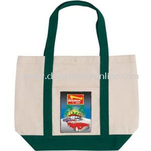St. Marteen Canvas Tote Bag