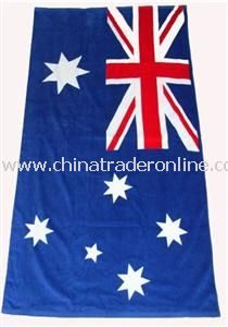 Flag beach towels