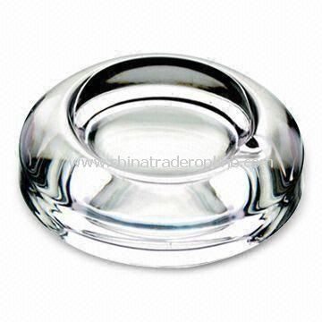 Glass Ashtray, Measuring 8.1 x 2cm