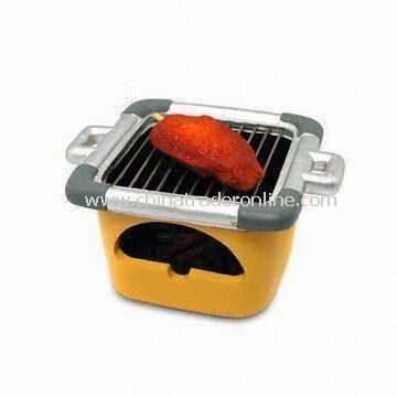 BBQ Ashtray, Made of Polyester, Measuring 13 x 10.5 x 8.4cm