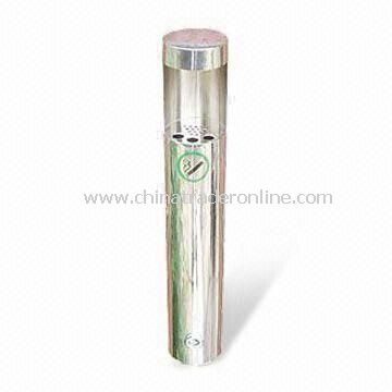 Stainless Steel Ashtray Bin for Outdoor Use, Popular Design