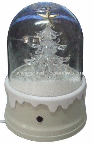 USB snowing christmas tree