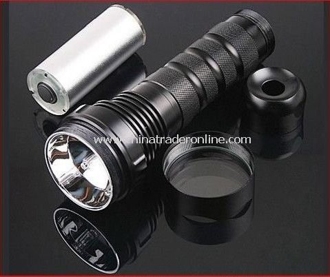 35/28W dual power 1440Lumens Rechargeable HID Flashlight