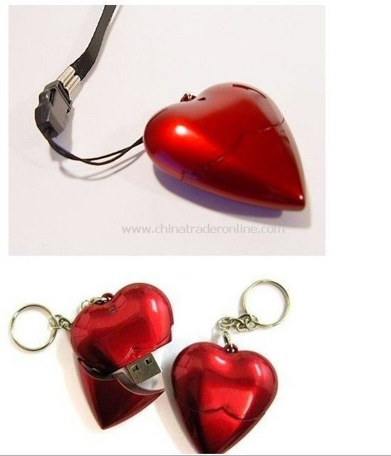 4GB Heart Shape USB Flash Drive