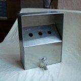 Outdoor Ashtray, Wall-Mounted Ashtray