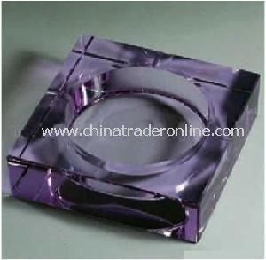 Crystal Glass Wedding Ashtray