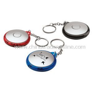 Colorful LED Flashlight Keychain