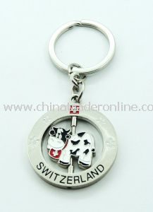 Custom High Quality Metal Keychain with Keyring